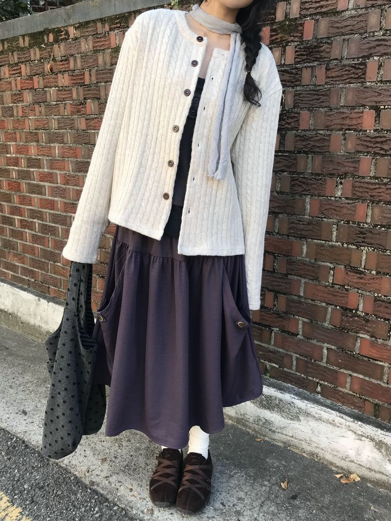 Flare Pocket Skirt