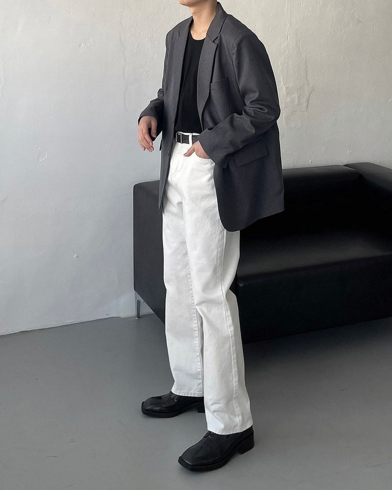 FL Basic Two Button Jacket (2 colors)
