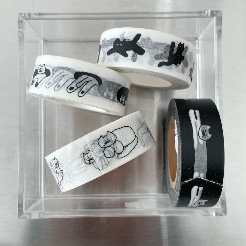 Insignificant cat masking tape