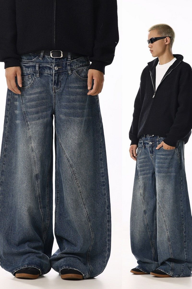 MBEXX(エムビーイーエックスエックス)の「Deconstructed Curved Wide Jeans(Pants)」