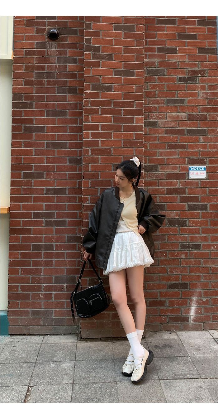 white cancan lovely skirt