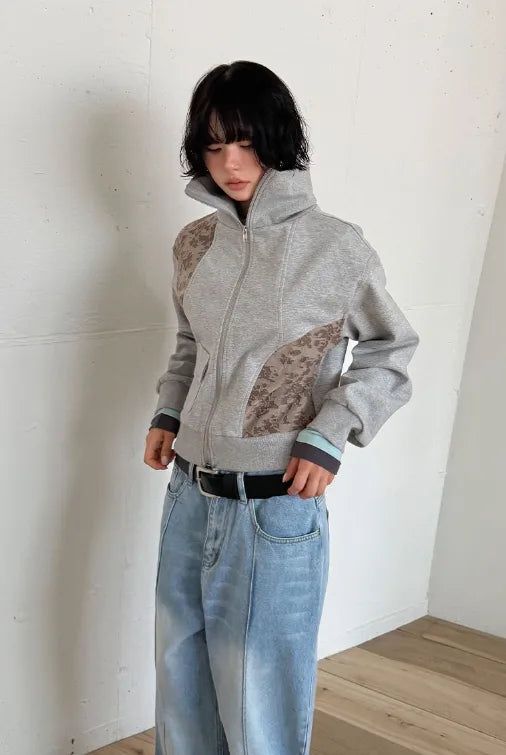 SEAM WASHED WIDE DENIM