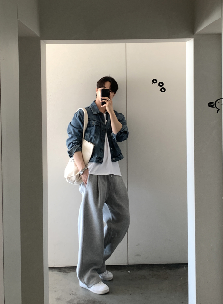 Nechis Washed Cropped Denim Jacket