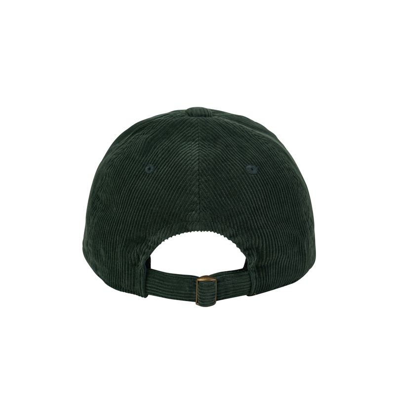 SEOUL CORDUROY BALL CAP / DEEP GREEN