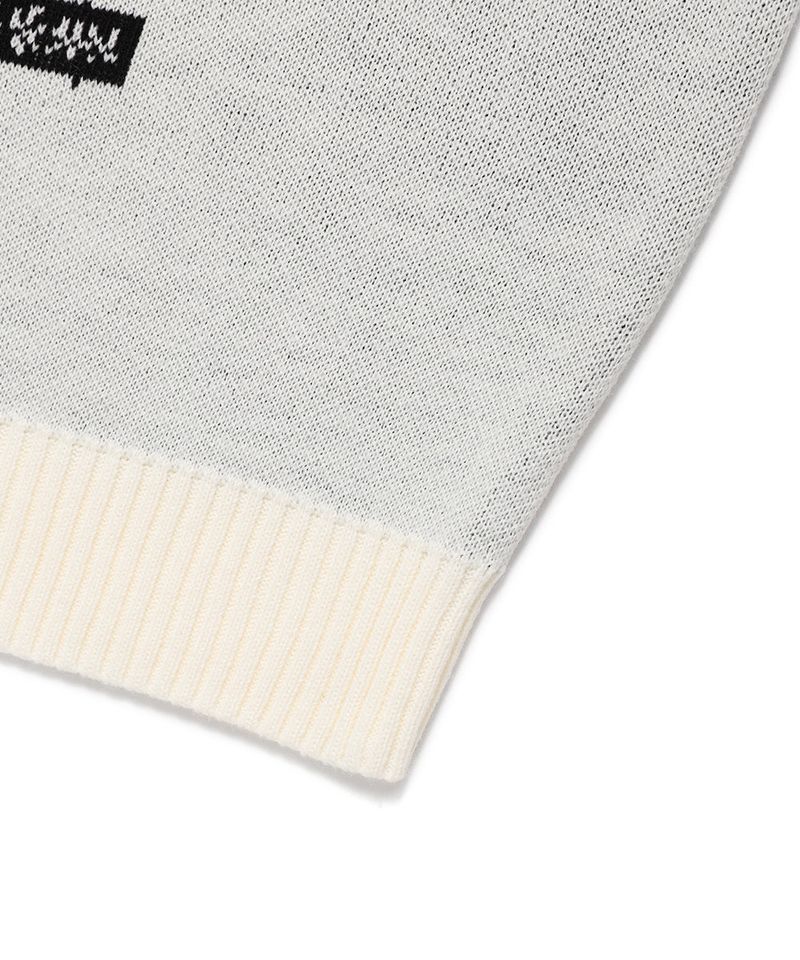 MEGA CYCLONE KNIT SWEATER IVORY(CV2EFUK601A)