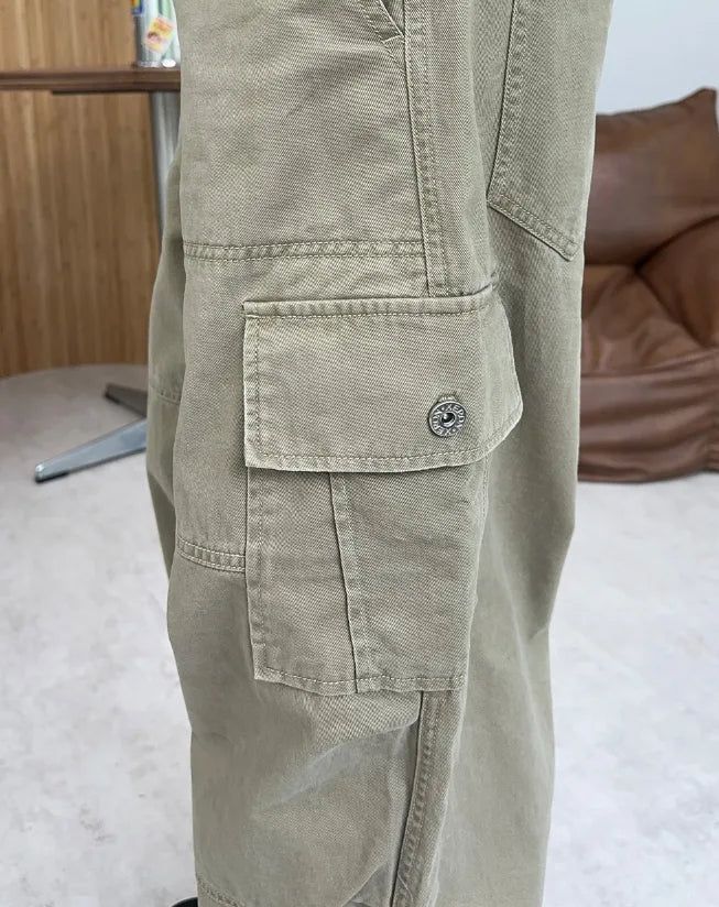 Moden Vintage Washed Cargo Pants
