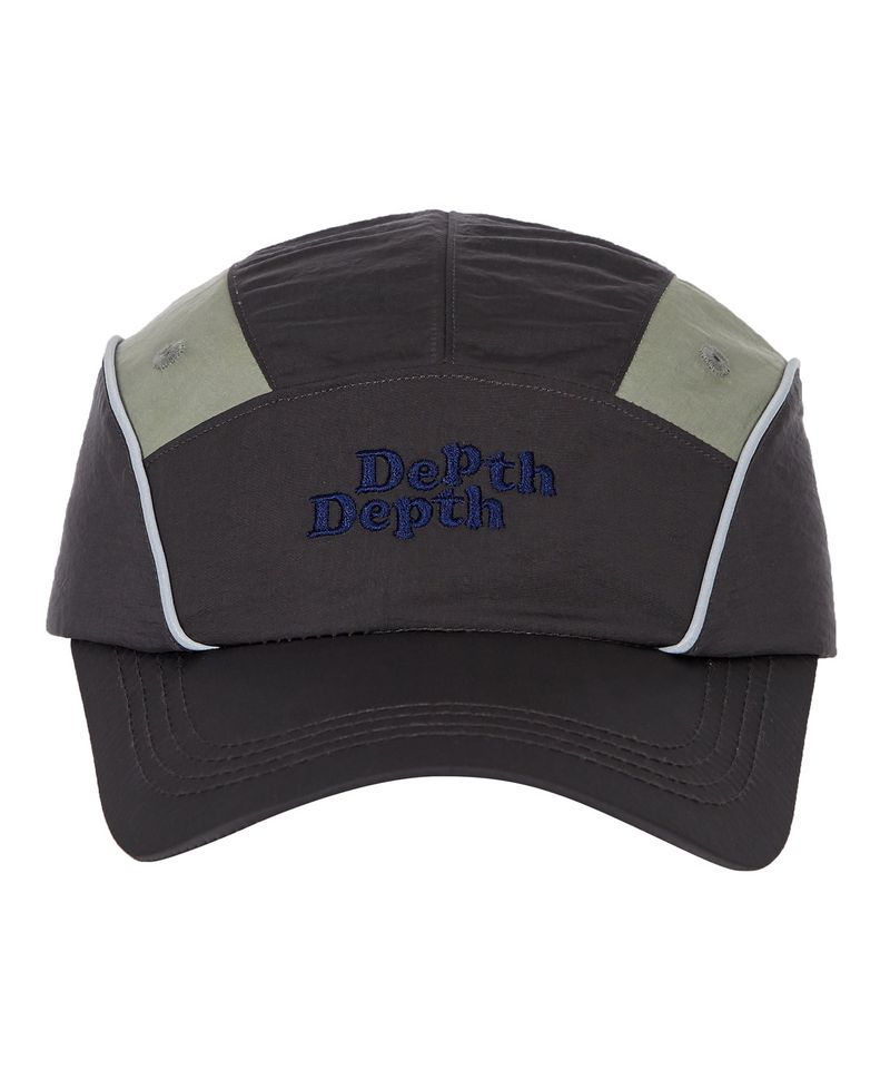 Depth Nylon 7 Panel Cap Light Charcoal