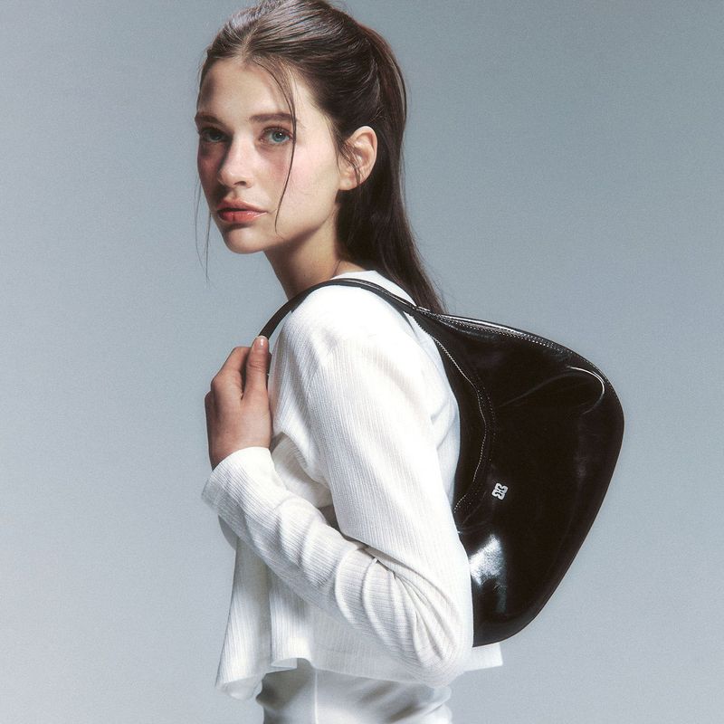 エッセンシャル コントラスト ミニドレス White