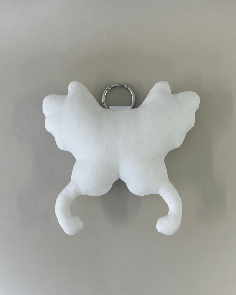 [MADE] Twinkle cushion keyring - big butterfly