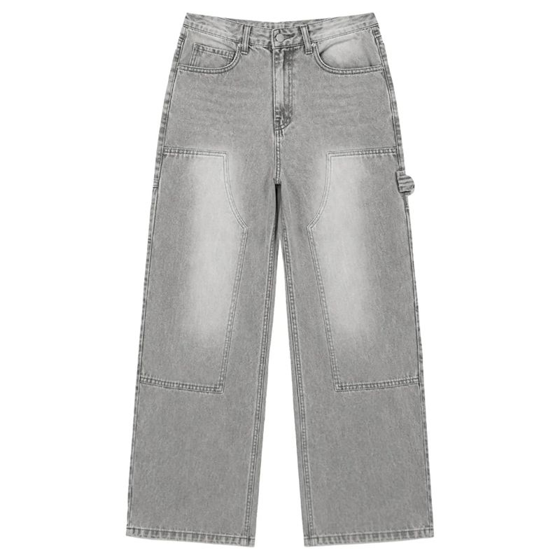 BTB : CURVE PANEL JEANS [GRAY CORE]