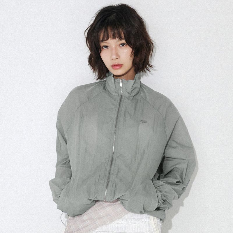 mellotory（メロートリー）の「ウィンドジップアップジャケット (GREEN)（ジャケット/アウター）」