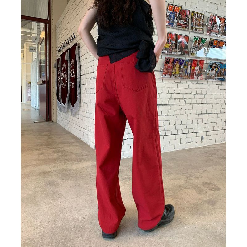 Monty wide cotton pants
