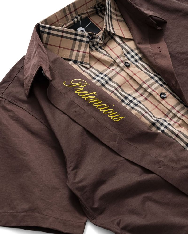 KMC Pretentious Mocha Layer Shirt