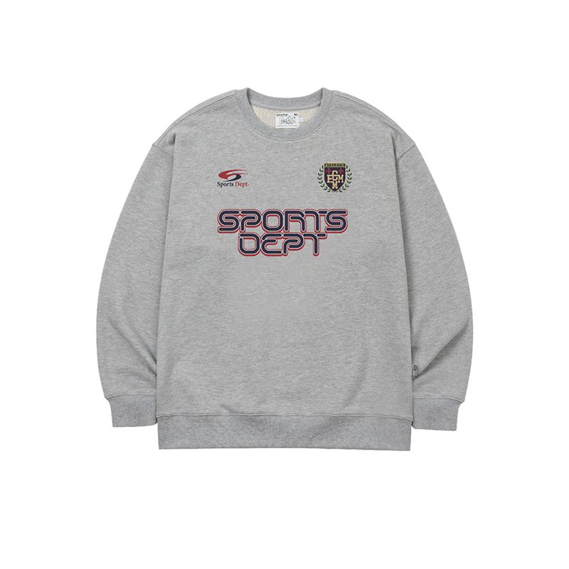 FCMM（エフシーエムエム）の「Track and Field Logo Sweatshirt - Melange Grey（Tops）」