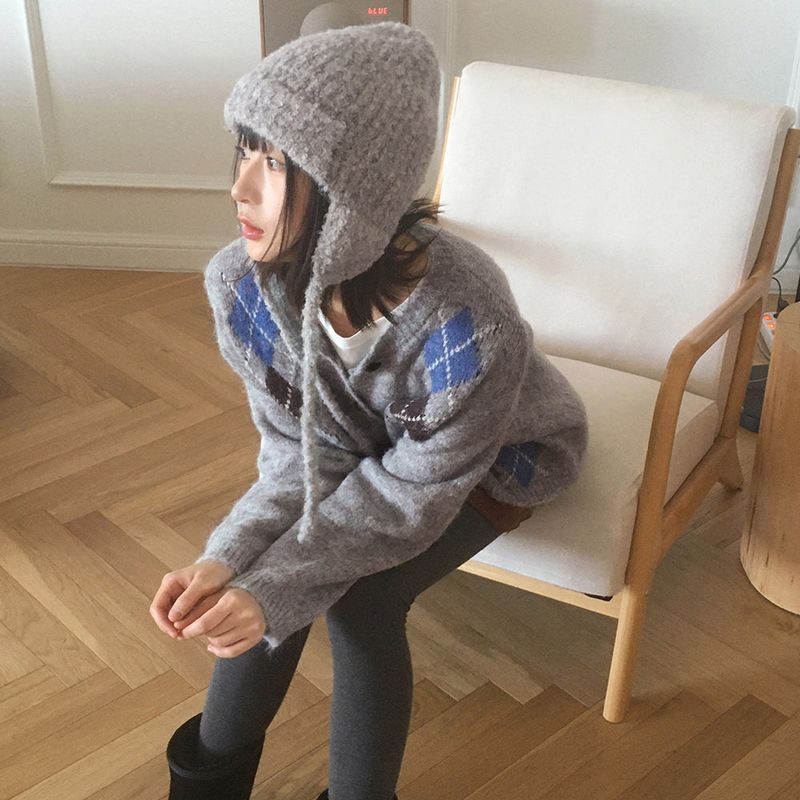 Kune Bokashi Knit Strap Balaclava