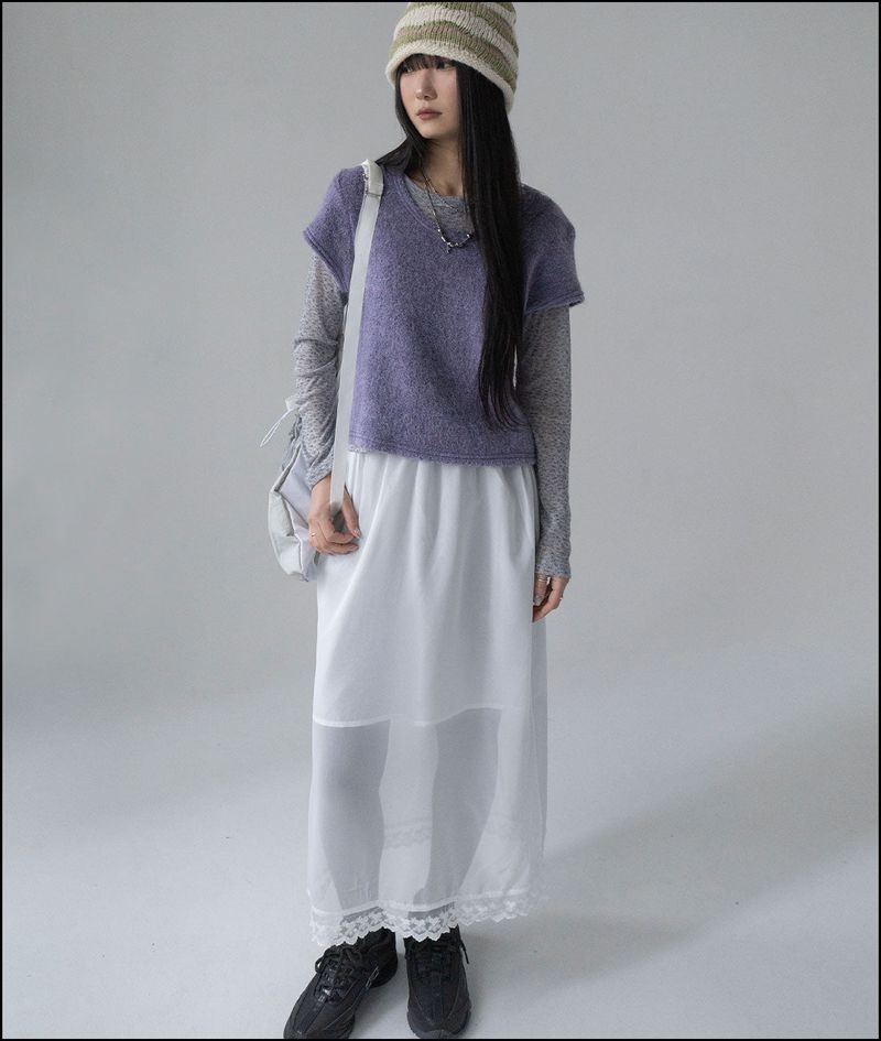 un:tyl(オンタイル)の「ロージーシースルー長袖Tシャツ(トップス)」