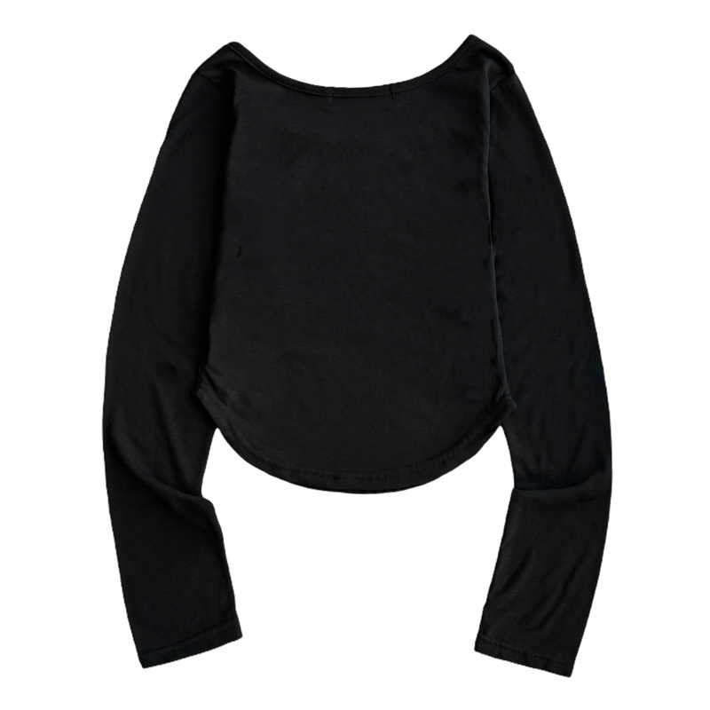 ASTI SLIM U NECK T (3COLOR)