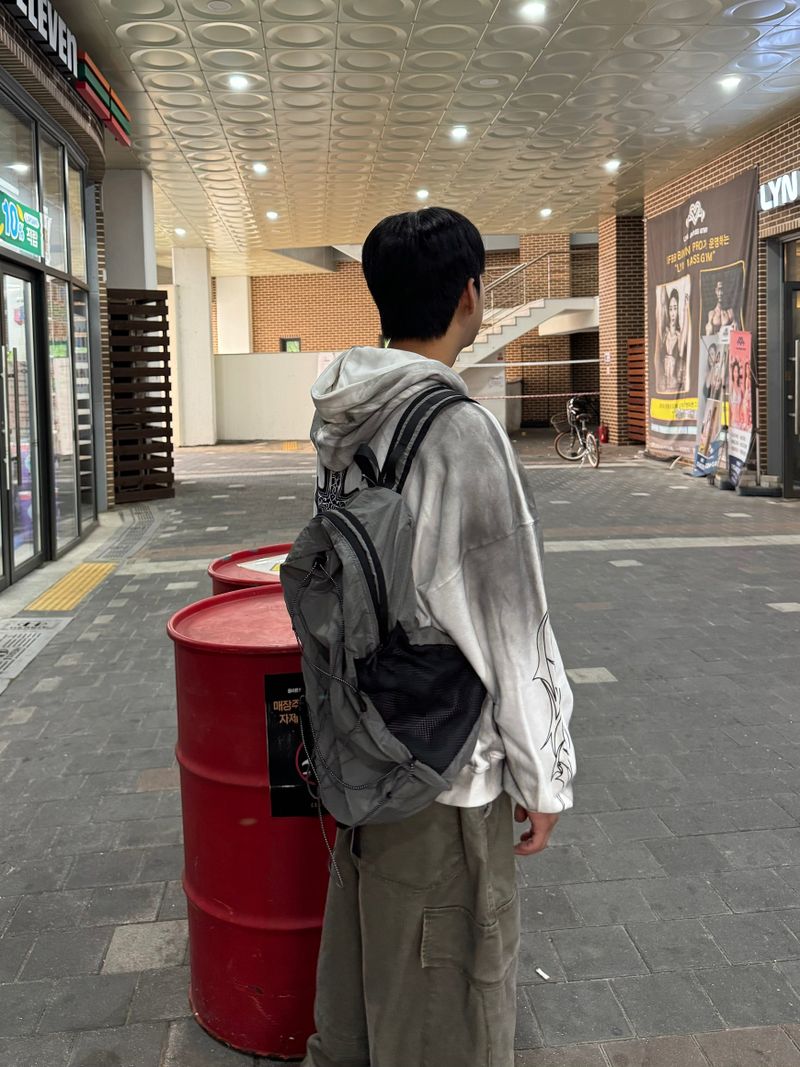 square string backpack