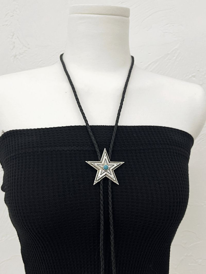 WONDER WONDER(ワンダーワンダー)の「Catch Western Star Pendant Rope Necklace(Accessories)」