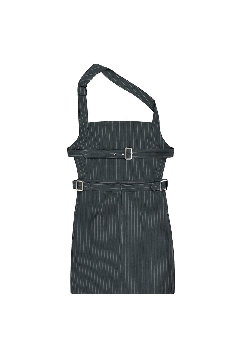 MEOW CROP MINI DRESS / GRAY 