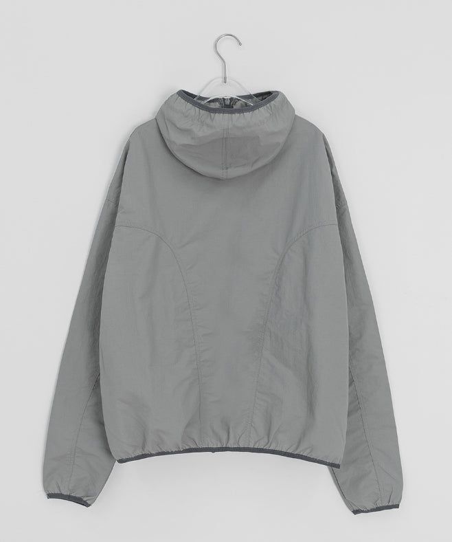 Puke Color Matching Hood Windbreaker