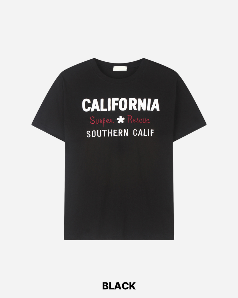 Cali Embroidery Short Sleeve Tee
