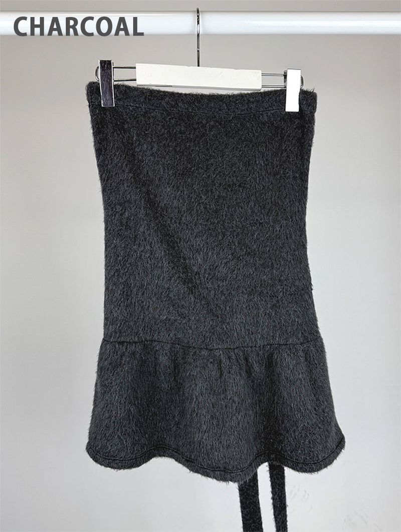 MINK TOP FLARE DRESS (2C)