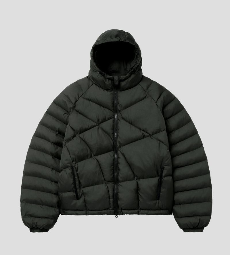 cross padding jumper