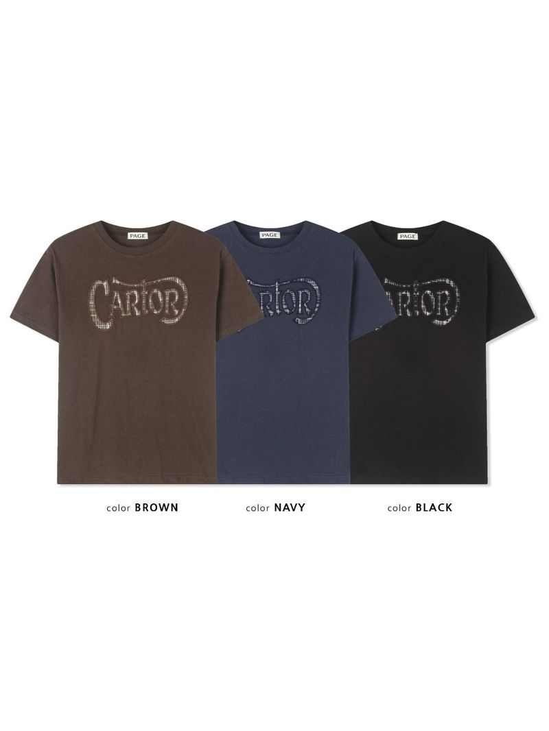 Borda embroidery short sleeve t-shirt
