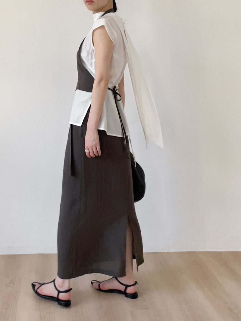 Helena Strap Long Skirt