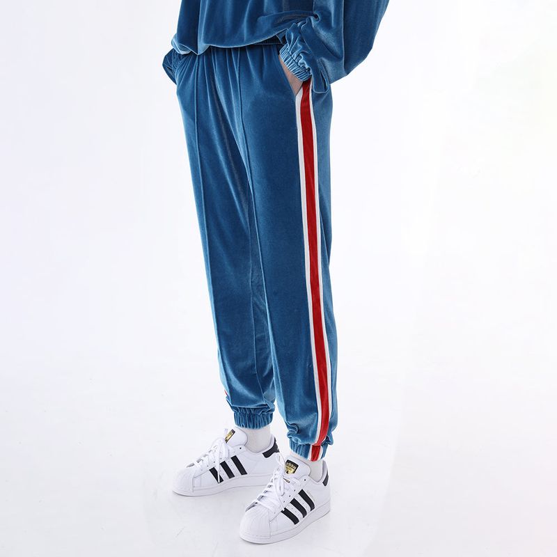 CLUT STUDIO(クラットスタジオ)の「0 3 velvet jogger pants - SKY BLUE(Pants)」