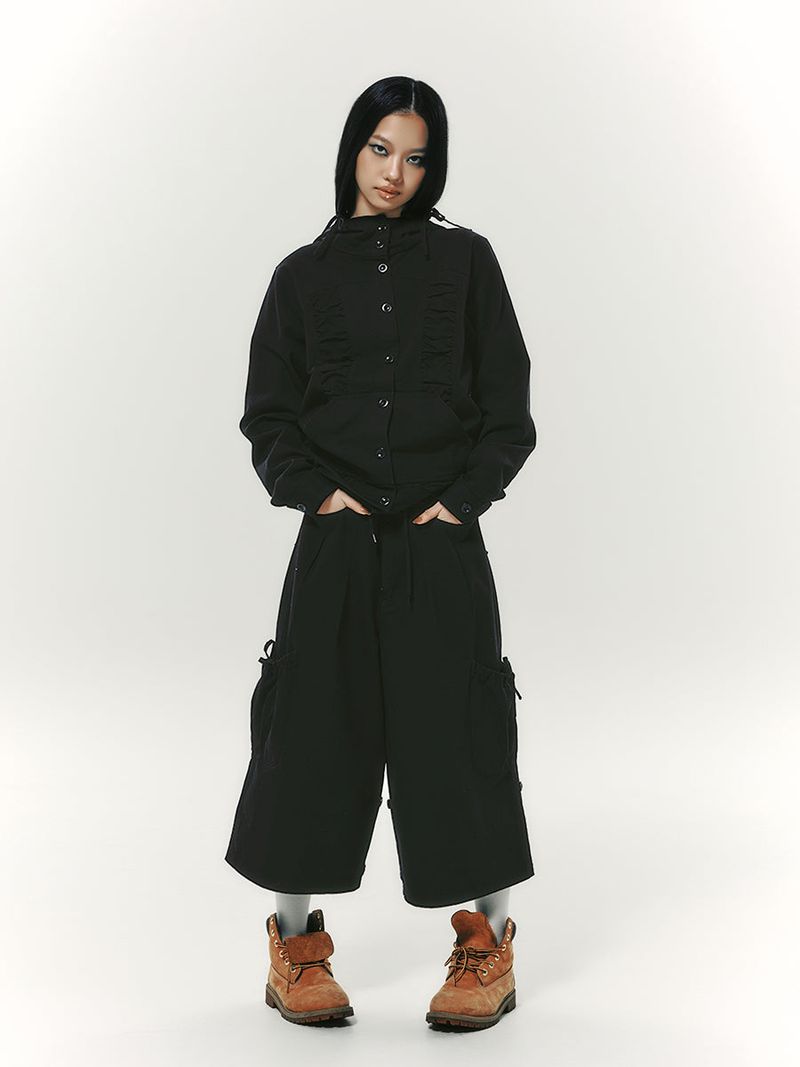 NYXX(エヌワイエックスエックス)の「COTTON CAPRI PANTS BLACK(Pants)」