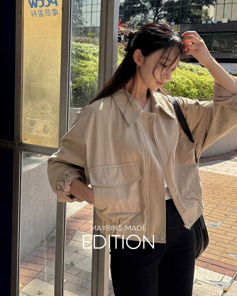 MAYBINS（メイビンス）の「[MADE] Emma Cotton Blouson Jumper（Jackets/Outerwear）」