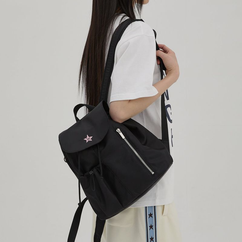 Nylon Star Mini Backpack