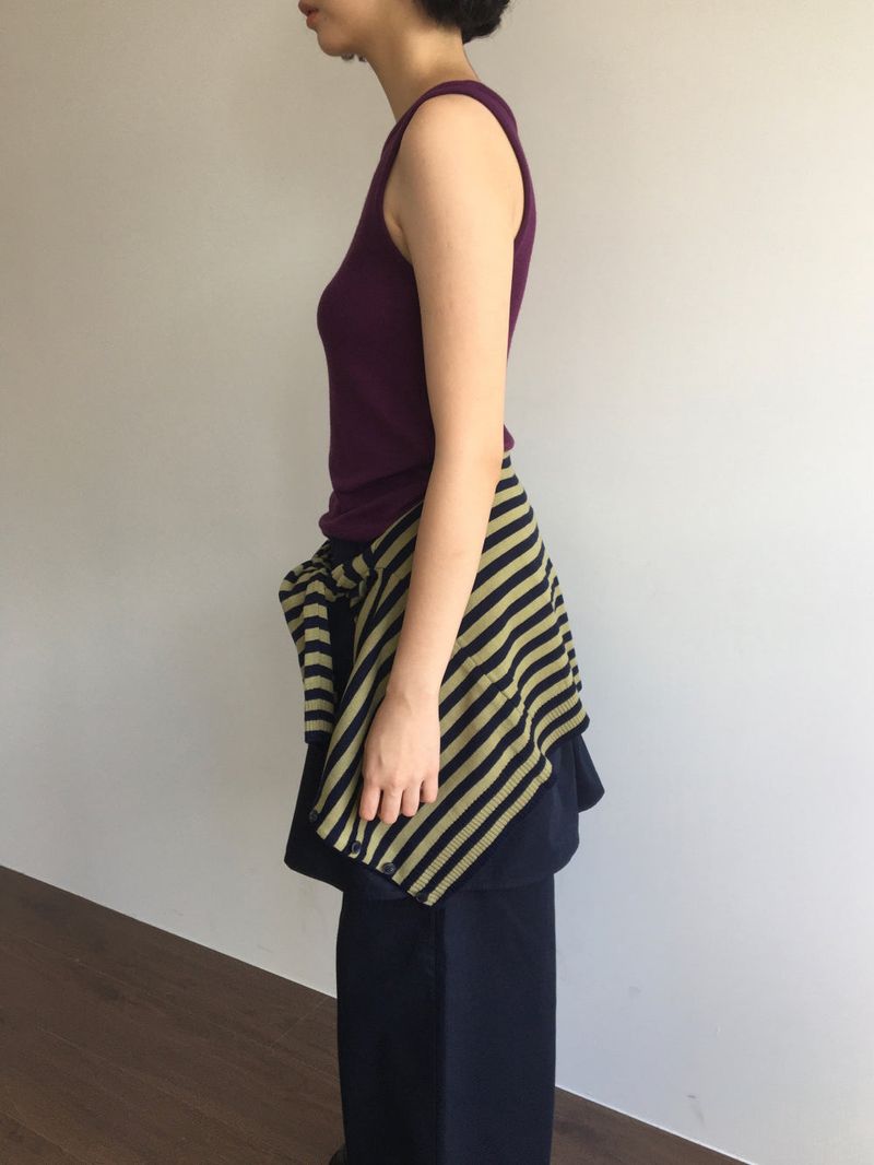 Silk Wool Crewneck Sleeveless (5color)