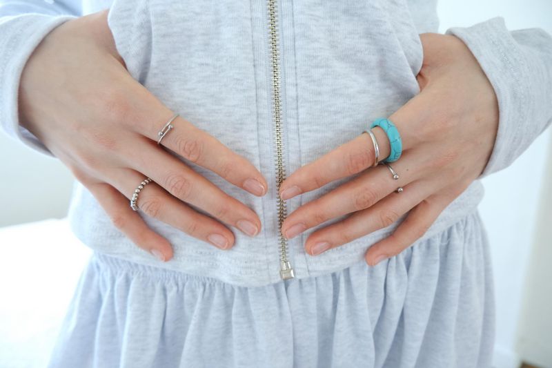 natural stone ring