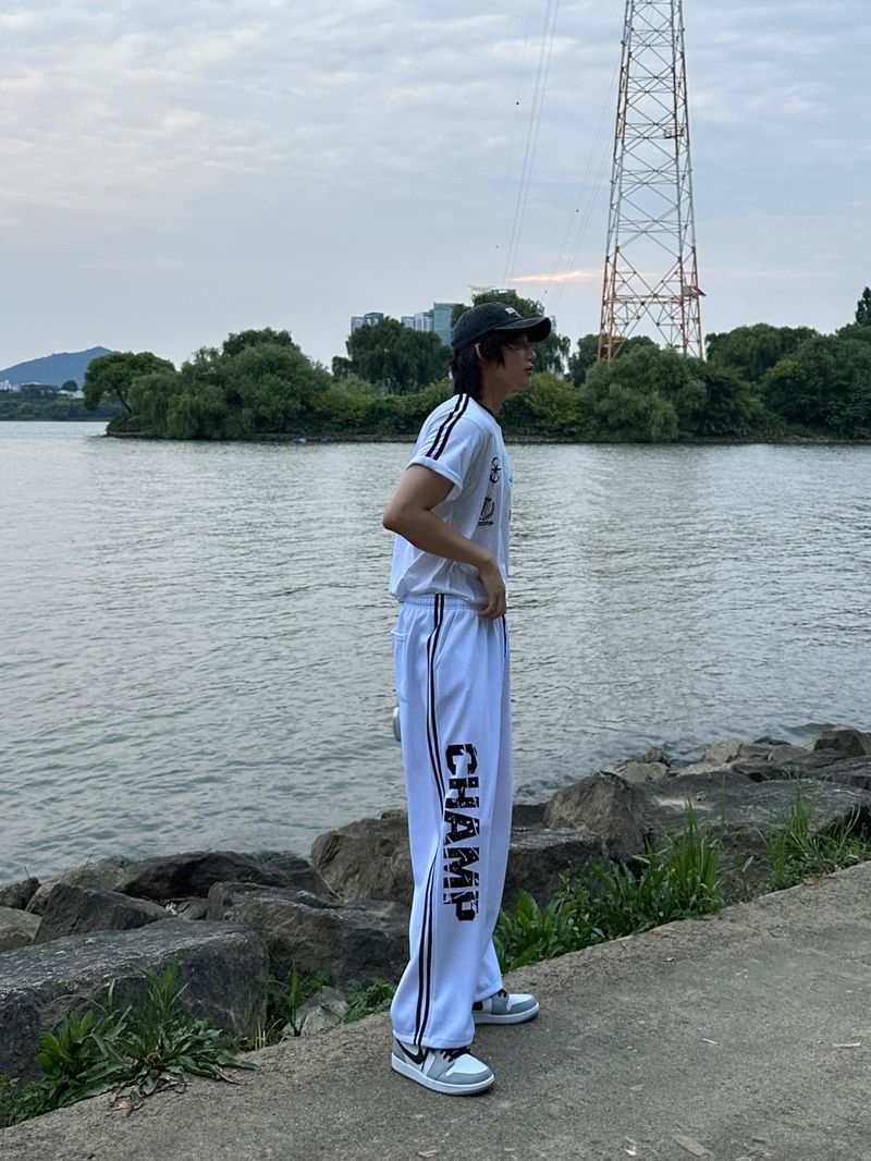 LMN Crack CHAMP Line Wide Pants (3 colors)