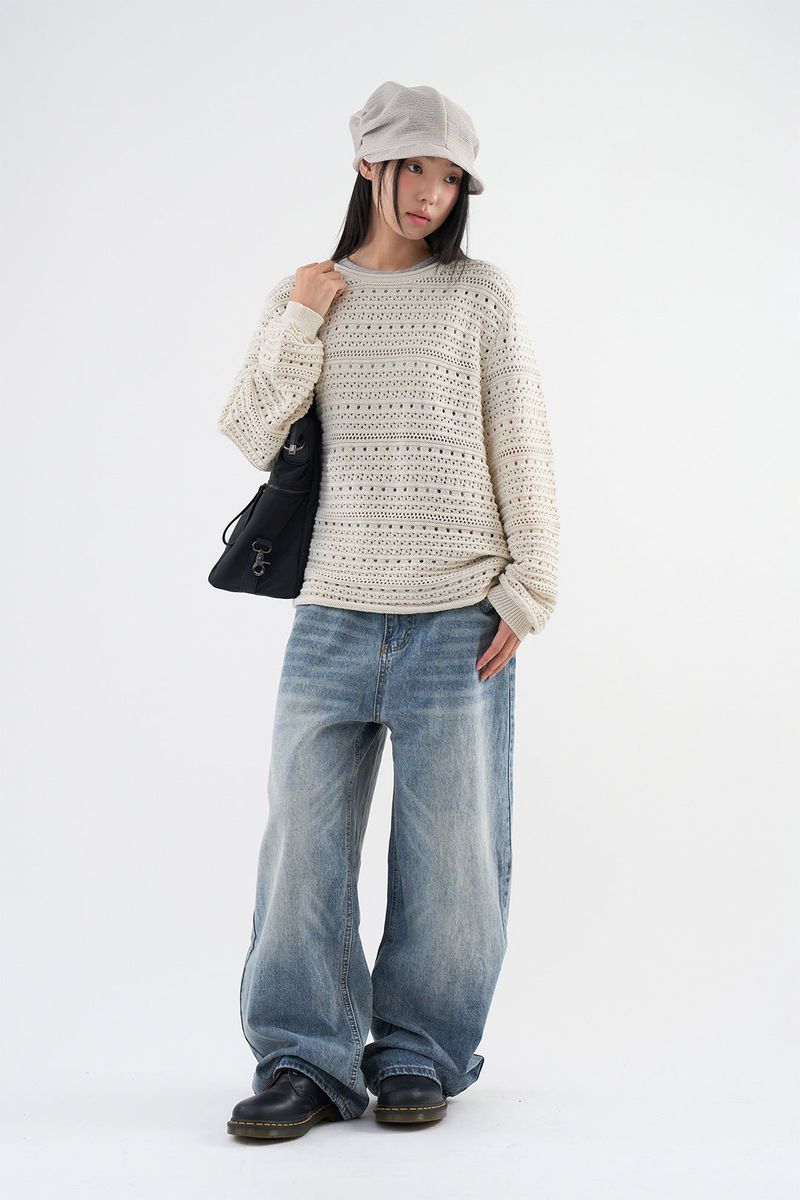 Pinocchio Punching Knit