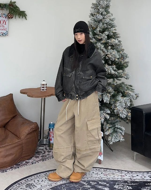 Reper Washed Balloon Cargo Pants