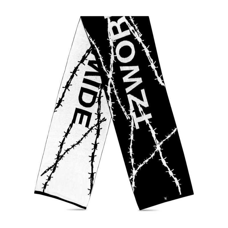TZWORLDWIDE（トレッズワールドワイド）の「TZ BARBED WIRE KNITTED SCARF（Accessories）」