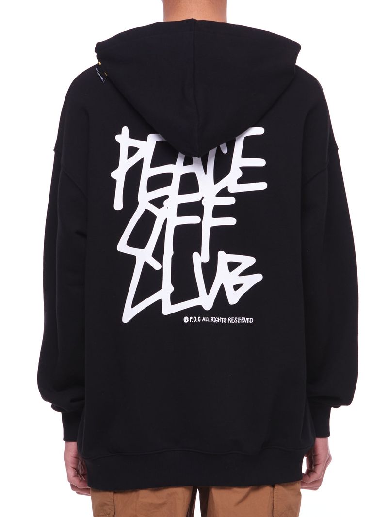 Tagging_Logo Hooded Sweatshirt BLACK