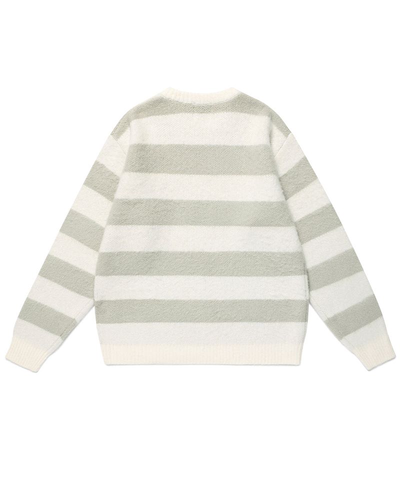BRUSHED STAR KNIT SWEATER IVORY(CV2FFUK600A)