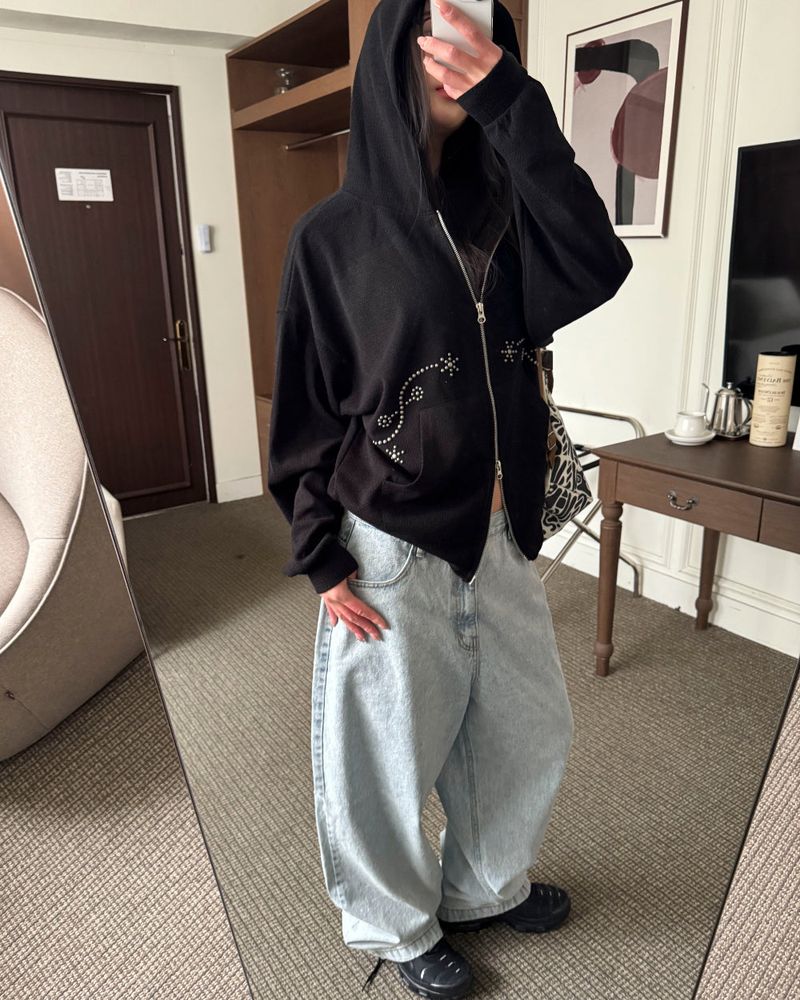 Snow denim jeans