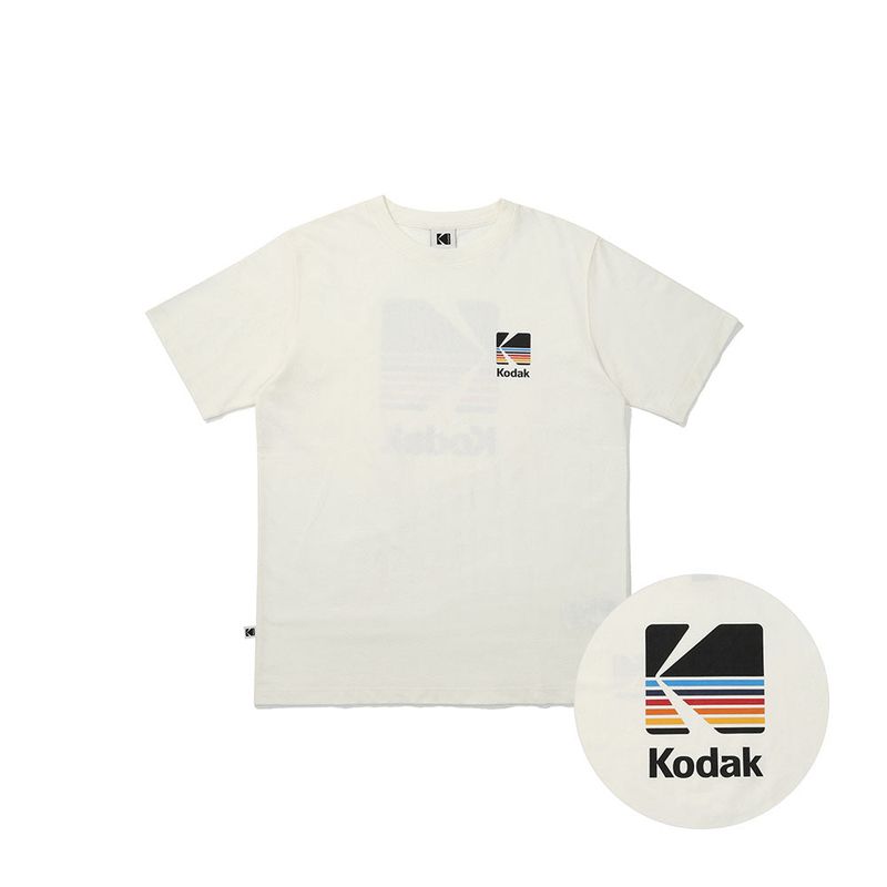 KODAK(コダック)の「Rainbow Short-Sleeved T-Shirt【IVORY】(Tops)」