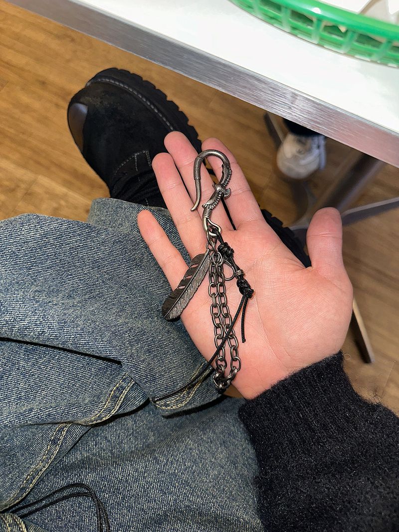No.0964 eagle mix KEYRING
