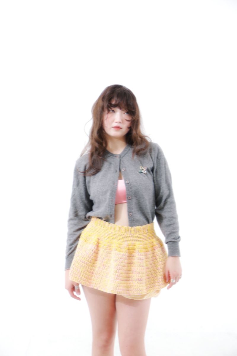 Crochet tutu skirt