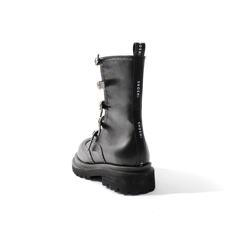 Luella Belted Walker Boots_B2555
