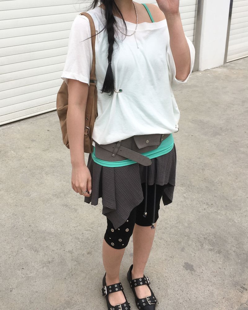 Stud leggings
