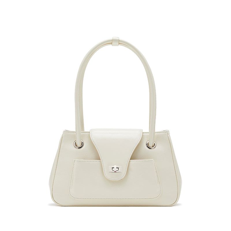 Pao Long Handle Bag Off White
