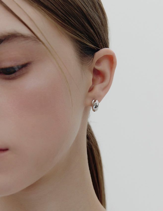 26SS★ Truvion Hoop Earrings